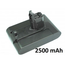 Аккумулятор (батарея) для пылесоса DYSON DC31 Animal DC34 DC35 DC44 DC45 DC56 DC57 DC30 2500mAh 22.2V Li-ion (TYPE B) VB-063242