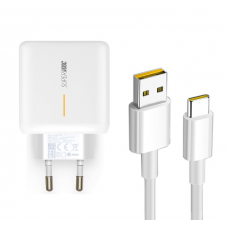 Блок питания (зарядное устройство) для телефонов Realme X9 X7 Q2 GT2 Pro OPPO R17 ACE 2 X20 VCA7GAEH 5V-2A 10V-6.5A TYPE-C Оригинал